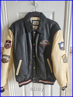 Walt Disney World 2000 Leather Jacket Millenium cast member edition