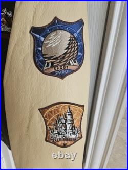 Walt Disney World 2000 Leather Jacket Millenium cast member edition