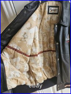 Walt Disney World 2000 Leather Jacket Millenium cast member edition