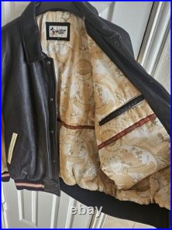 Walt Disney World 2000 Leather Jacket Millenium cast member edition