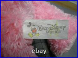 Walt Disney World 2003 Pre Duffy Bear Teddy Plush Pink 17 VERY RARE
