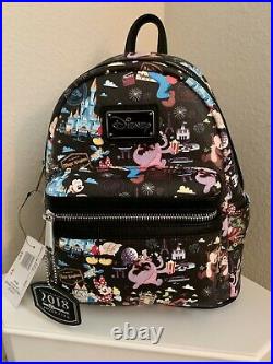 Walt Disney World 2018 Annual Passholder Loungefly Mini Backpack Bag BRAND NEW