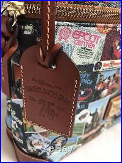 Walt Disney World 2018 Marathon Dooney & And Bourke Letter Carrier Bag Purse 2
