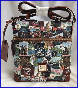 Walt Disney World 2018 Marathon Dooney & And Bourke Letter Carrier Bag Purse 5