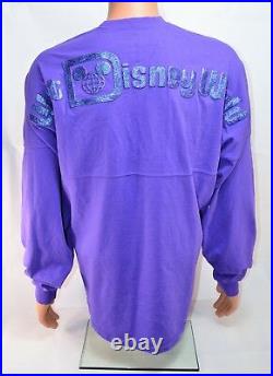 Walt Disney World 2019 Purple Potion Spirit Jersey Sweater Shirt Sz M NEW RARE