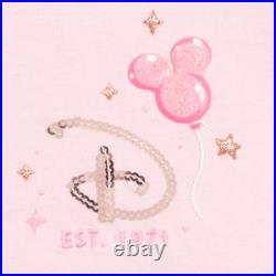 Walt Disney World 2024 Disney Pink Sequins Mickey Balloon Spirit Jersey Women M