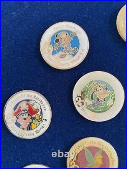 Walt Disney World 20 Magical Years Pin Set