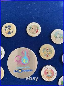 Walt Disney World 20 Magical Years Pin Set