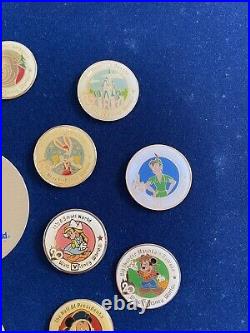 Walt Disney World 20 Magical Years Pin Set