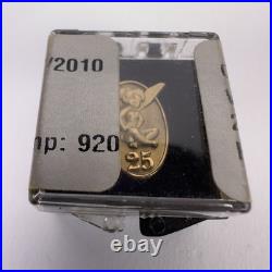 Walt Disney World 25 Year Tinker Bell Cast Member Service Award Pin 2nd Version Walt Disney World 25 Year Tinker Bell Cast Member Service Award Pin 2nd Version