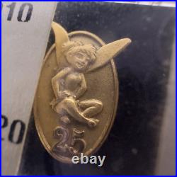 Walt Disney World 25 Year Tinker Bell Cast Member Service Award Pin 2nd Version Walt Disney World 25 Year Tinker Bell Cast Member Service Award Pin 2nd Version