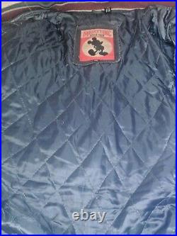 Walt Disney World 25th Anniversary 1971 to 1996 World Reunion Leather Jacket