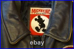 Walt Disney World 25th Anniversary 1971 to 1996 World Reunion Leather Jacket