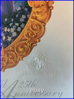 Walt Disney World'25th Anniversary-1996' Celebration Invitation with 2 Posters
