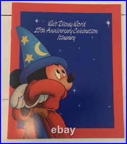 Walt Disney World'25th Anniversary-1996' Celebration Invitation with 2 Posters