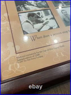 Walt Disney World 25th Anniversary Cast Member EXCLUSIVE Photo & Frame 1997