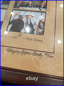 Walt Disney World 25th Anniversary Cast Member EXCLUSIVE Photo & Frame 1997