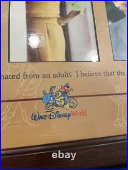 Walt Disney World 25th Anniversary Cast Member EXCLUSIVE Photo & Frame 1997