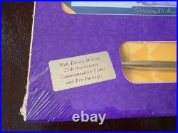 Walt Disney World 25th Anniversary Commemorative Ticket/Pen Set 1996 LTD ED