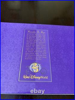 Walt Disney World 25th Anniversary Commemorative Ticket/Pen Set 1996 LTD ED