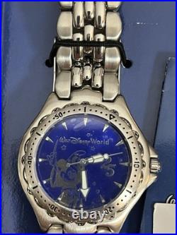 Walt Disney World 25th Anniversary Men's Watch Sorcerer Mickey NWT