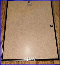 Walt Disney World 25th Anniversary Poster Vintage Embossed Logo