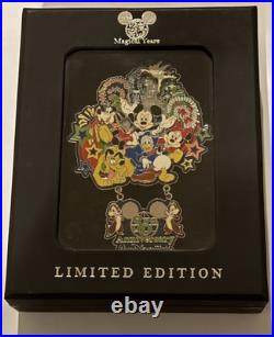 Walt Disney World 35th Anniversary Character Jumbo Pin Limited Edition 1500 2006