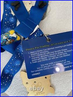 Walt Disney World 35th Anniversary Party Pin Badge FULL SET & Lanyard
