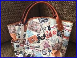 Walt Disney World 40th Anniversary Dooney & Bourke NEW Kristen Tote Shopper Bag