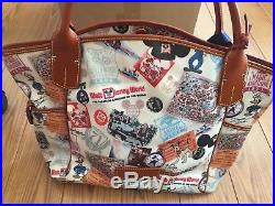 Walt Disney World 40th Anniversary Dooney & Bourke NEW Kristen Tote Shopper Bag