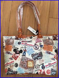 Walt Disney World 40th Anniversary Dooney & Bourke NEW Tote Shopper Purse Bag