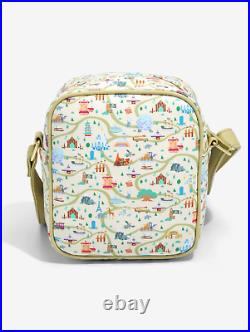 Walt Disney World 50 Year Maps and Attractions Crossbody bag withwallet BN withtags