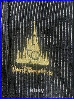 Walt Disney World 50th Anniversary Black Spirit Jersey Sweatshirt Hoodie NWT XXL