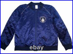 Walt Disney World 50th Anniversary Castle Satin Bomber Jacket Large New