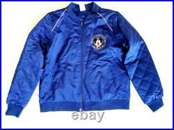 Walt Disney World 50th Anniversary Castle Satin Bomber Jacket Large New