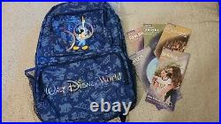Walt Disney World 50th Anniversary Celebration Full Size Backpack Cooler & Maps