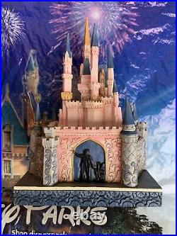 Walt Disney World 50th Anniversary Cinderella Castle Figurine Statue Jim Shore