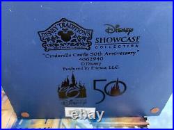 Walt Disney World 50th Anniversary Cinderella Castle Figurine Statue Jim Shore