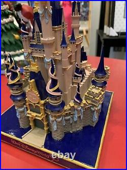 Walt Disney World 50th Anniversary Cinderella Castle Figurine Statue New