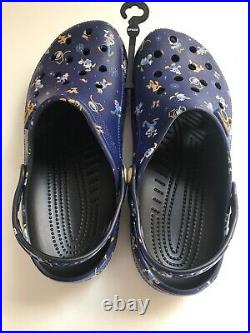 Walt Disney World 50th Anniversary Cinderella Castle Mickey Crocs Shoes m8 / w10