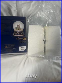 Walt Disney World 50th Anniversary Cinderella Castle Musical Snow Globe