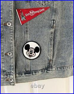 Walt Disney World 50th Anniversary Denim Vest WDW Vault Collection XXXL (3XL)