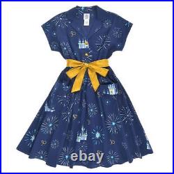Walt Disney World 50th Anniversary Dress Shop Navy blue Apparel Unused Japan New