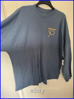 Walt Disney World 50th Anniversary EARidescent Spirit Jersey XXL New with Tags