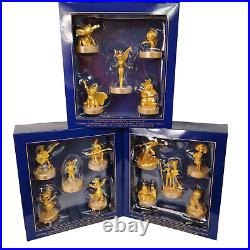 Walt Disney World 50th Anniversary Fab 50 Character Ornament 3 Box Set Gold Walt Disney World 50th Anniversary Fab 50 Character Ornament 3 Box Set Gold