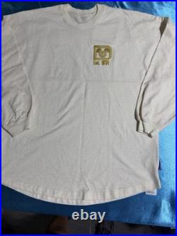 Walt Disney World 50th Anniversary Gold Castle Spirit Jersey Size XS
