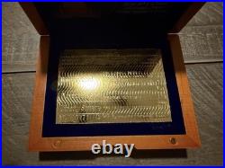 Walt Disney World 50th Anniversary Golden Ticket Limited Edition 946/7000