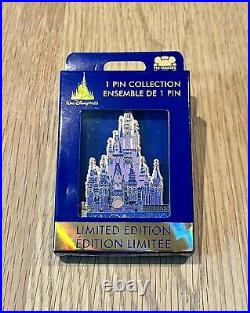 Walt Disney World 50th Anniversary Ltd Edition Cinderella Castle Jumbo Pin NEW