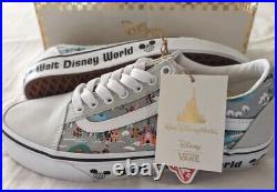 Walt Disney World 50th Anniversary Magic Vans Off The Wall Shoes Size Mens 12