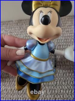 Walt Disney World 50th Anniversary Mickey & Minnie Articulated Figures With Tag